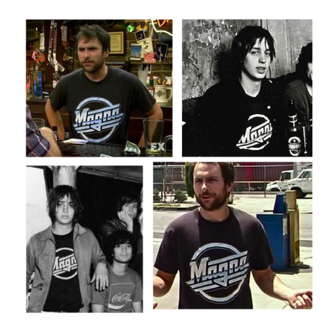 Behind the Magna T-Shirt: A Journey from "It's Always Sunny" to The Strokes