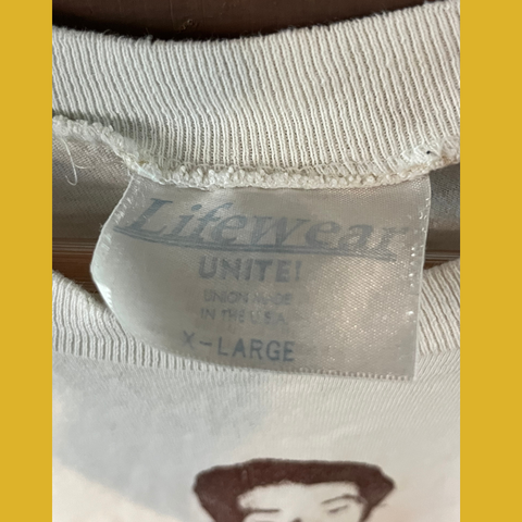 Bill Bragg - Woody Guthrie - Tour Shirt '90s - XL