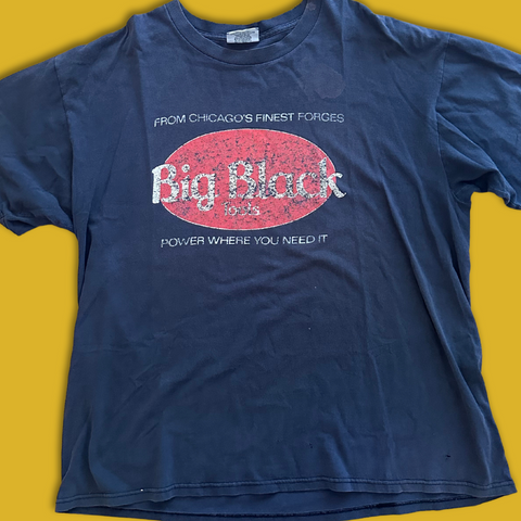 Vintage Big Black "Tools" - From Chicago's Finest Forges - XL