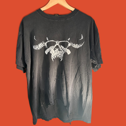 Vintage Danzig Skull - Threadbare and Thrashed - XL