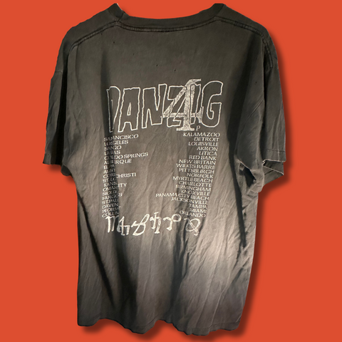 Vintage Danzig Skull - Threadbare and Thrashed - XL