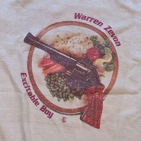Warren Zevon Vintage '70s T Shirt - Large