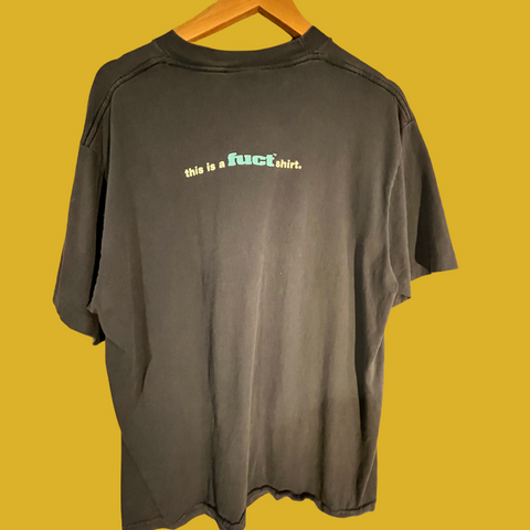 Hello, My Name is Satan - The Rarest of "Fuct" Shirts - XL/Blue