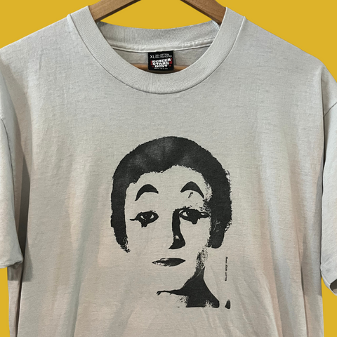 Marcel Marceau Print on Vintage Screen Star Blank - XL