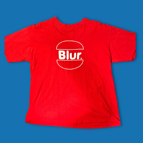 Vintage Blur T-shirt Large 1995 McNormal & Chips