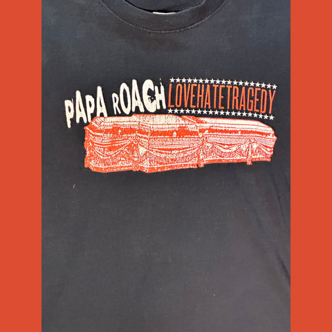 Vintage Papa Roach T-shirt - Y2K - XL