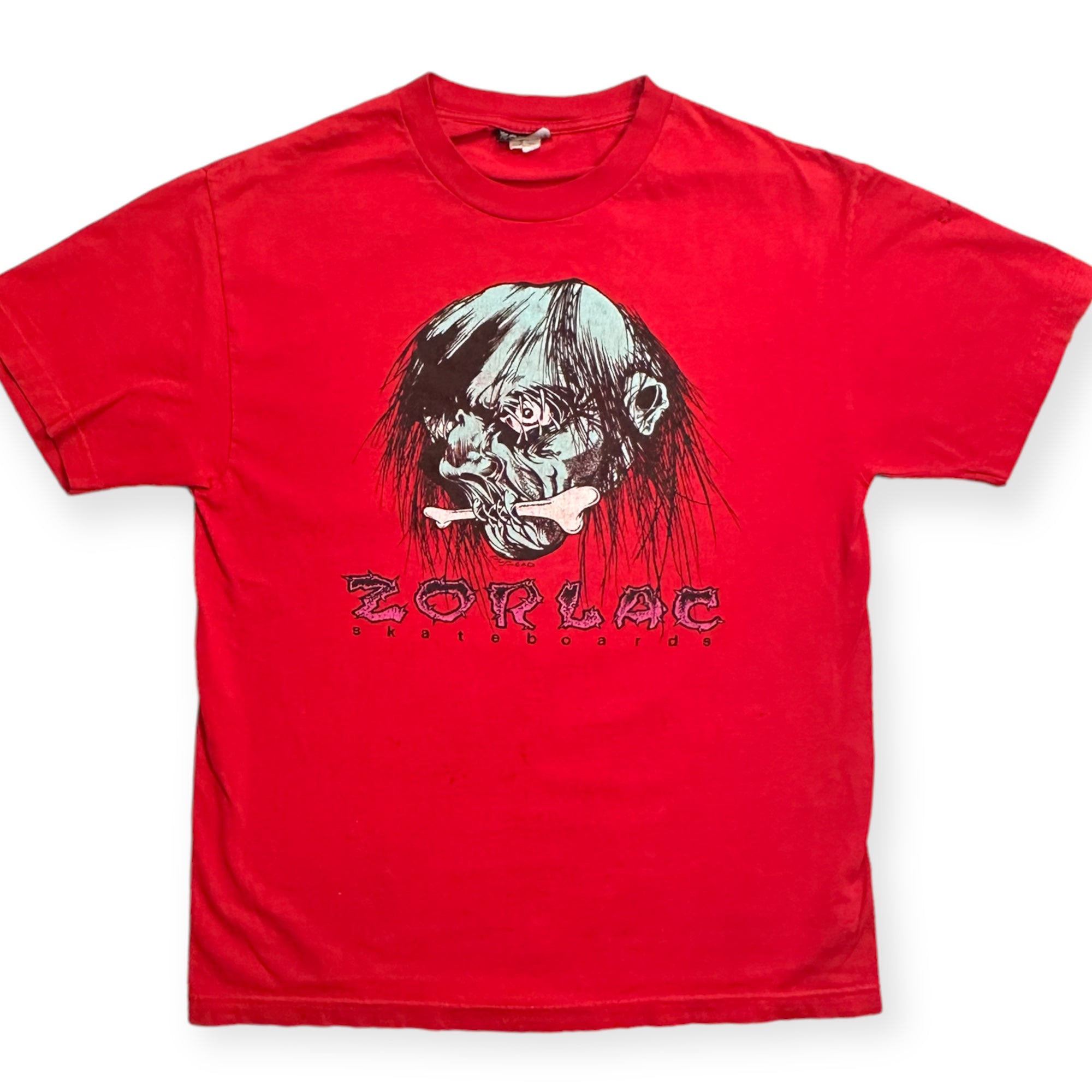 Zorlac Skateboards - Shrunken Head by Pushead