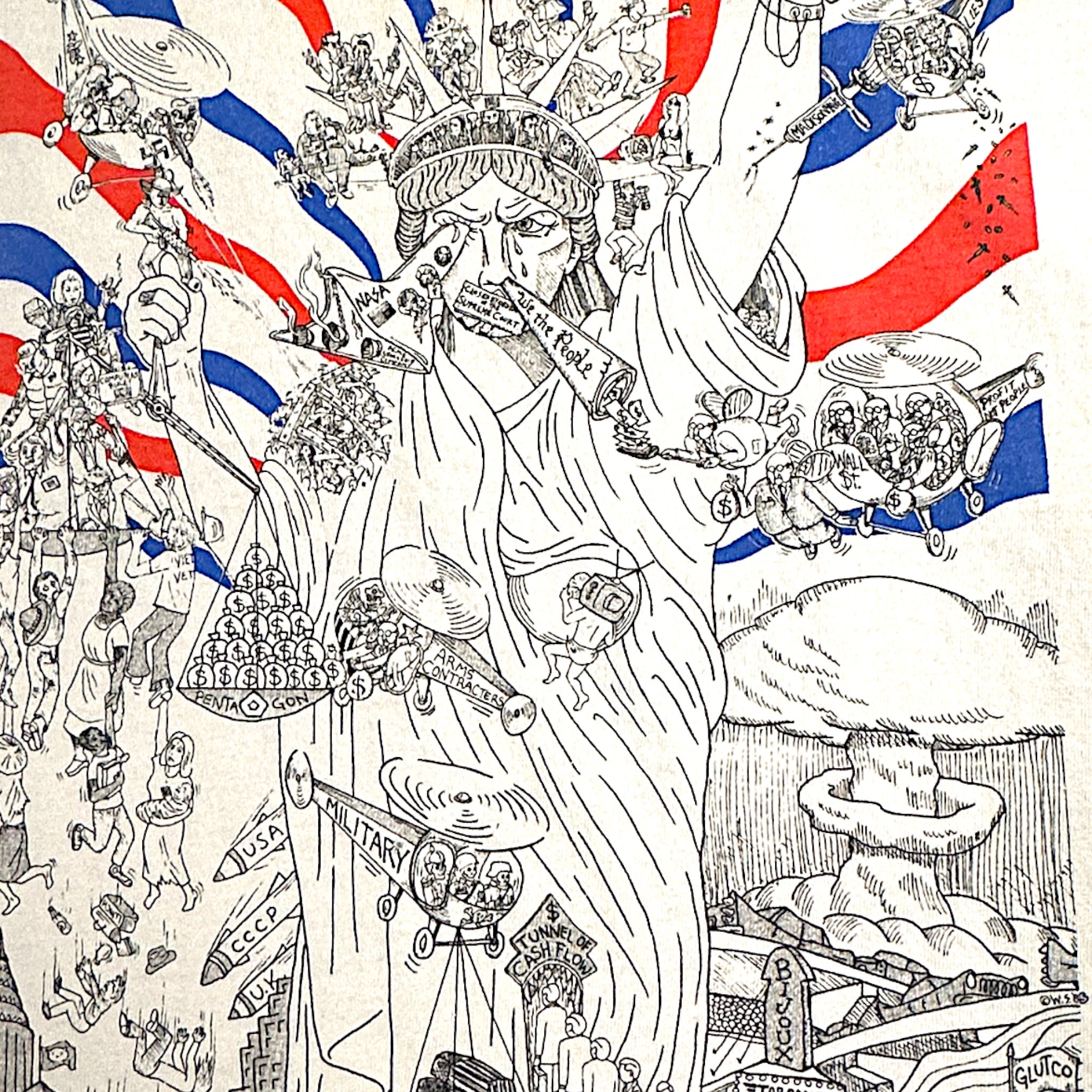 Dead Kennedys Concert Poster New Years 1984 Butthole Surfers